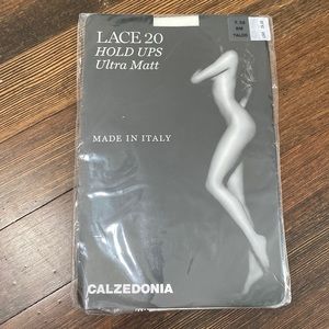 Calzedonia Lace 20 Hold Ups Thigh High Tights